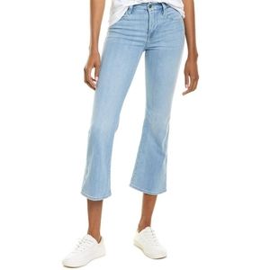 Frame Le Crop Mini Boot Jeans in Carnation Light Wash Denim